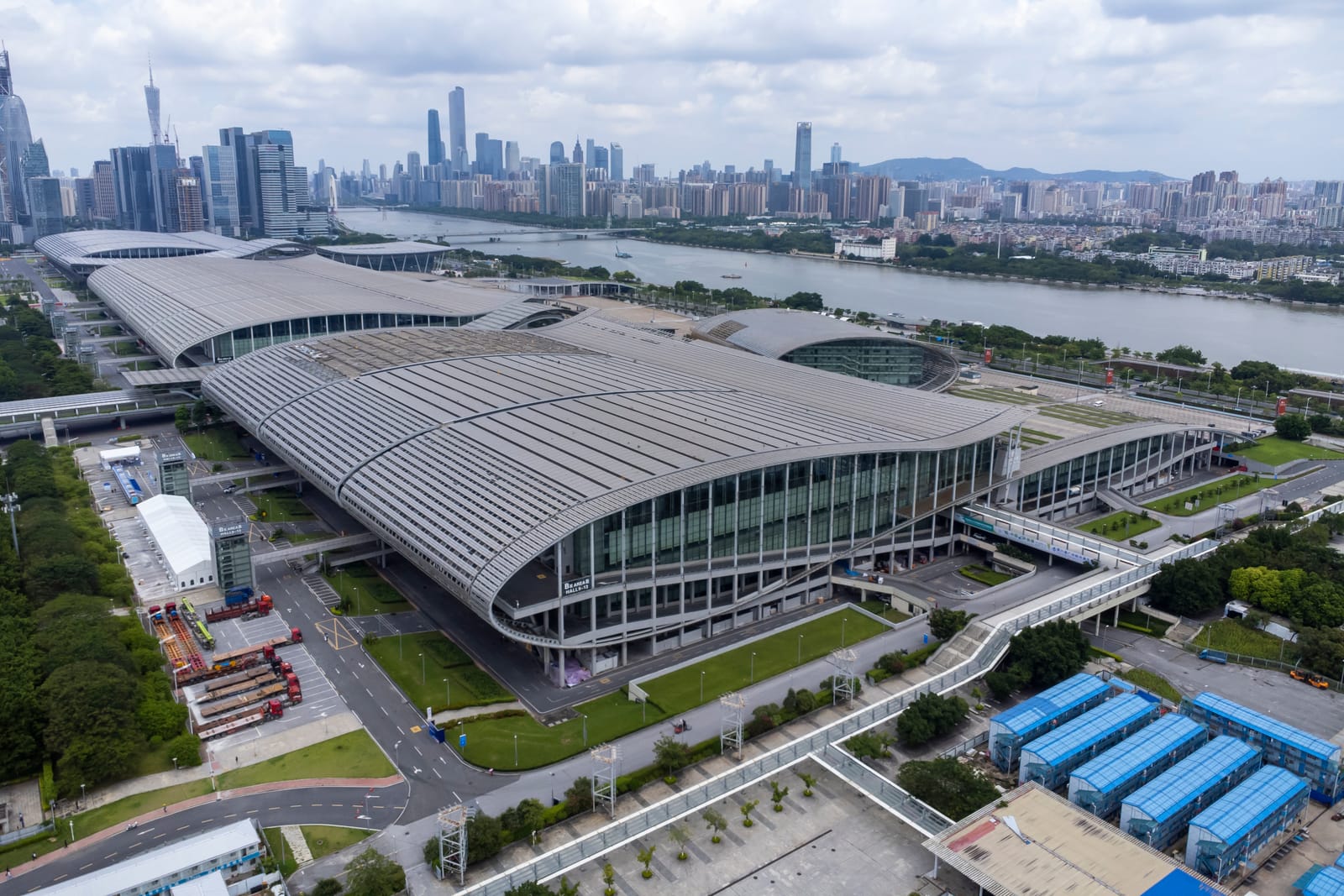File photo: aerial view of Zone B of the Canton Fair Complex in Guangzhou, which the NCBA delegation is due to visit in October. Taken in 2023.