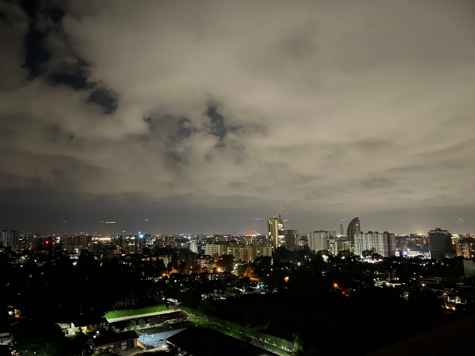 Nairobi at night (file photo).