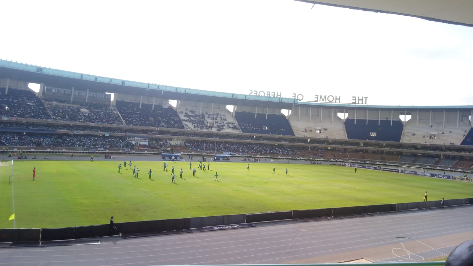 File photo: the interior of the Moi International Sports Centre in Kasarani, Nairobi, which hosted the 2017 World U18 Championships in Athletics. It was taken in 2019, not during the World Athletics visit.