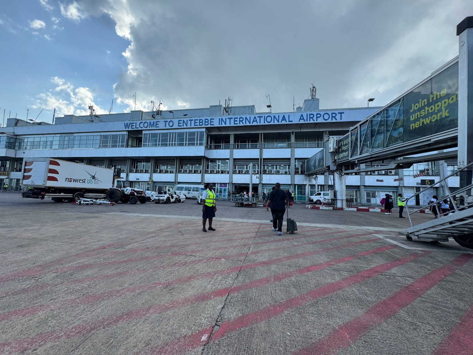 The terminal of Entebbe International Airport, Uganda (file photo, 2025).