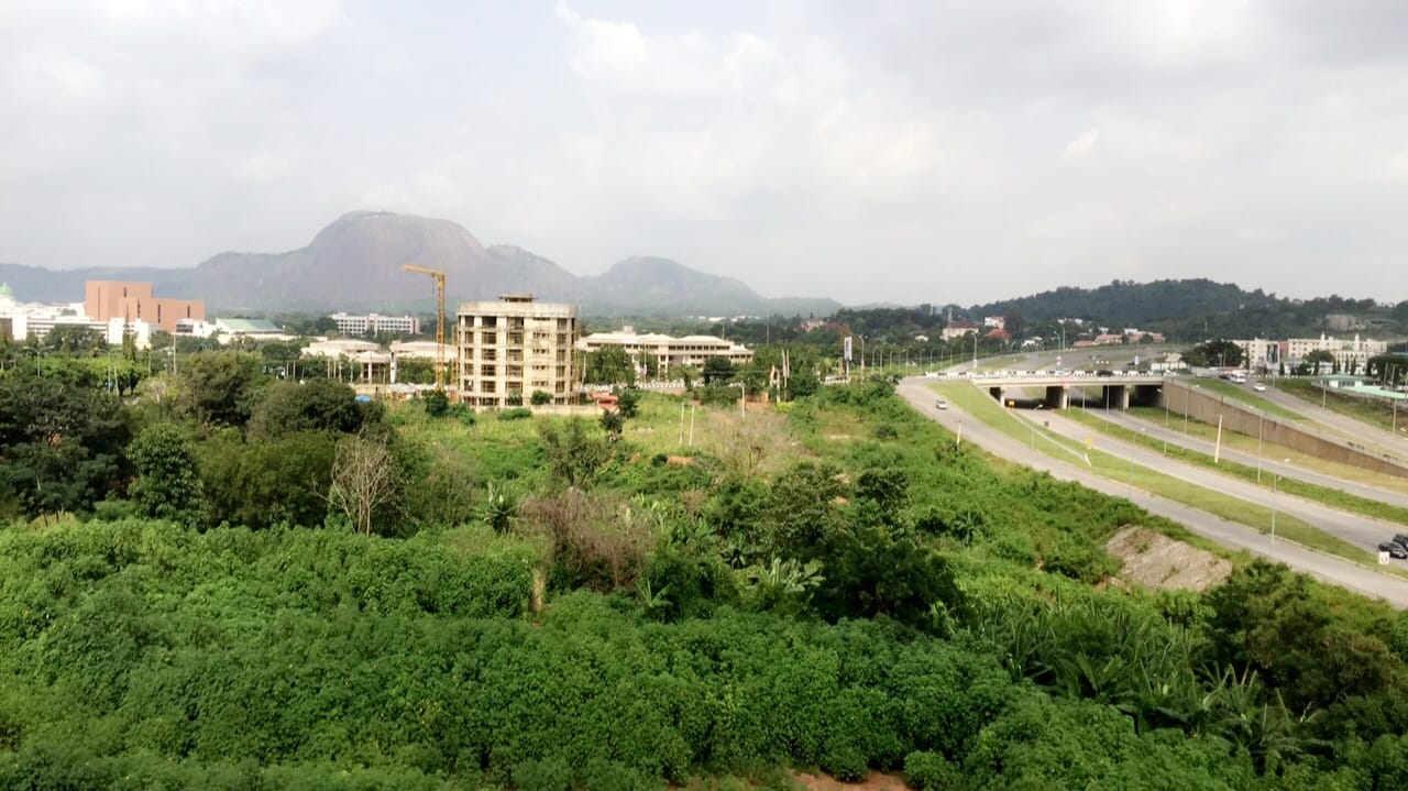 A view of the central business district in Abuja, Nigeria (file photo, 2017).
