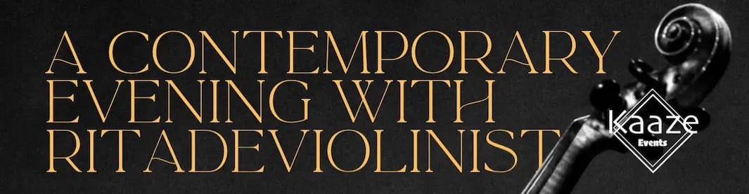 A Contemporary Evening with Ritadeviolinist