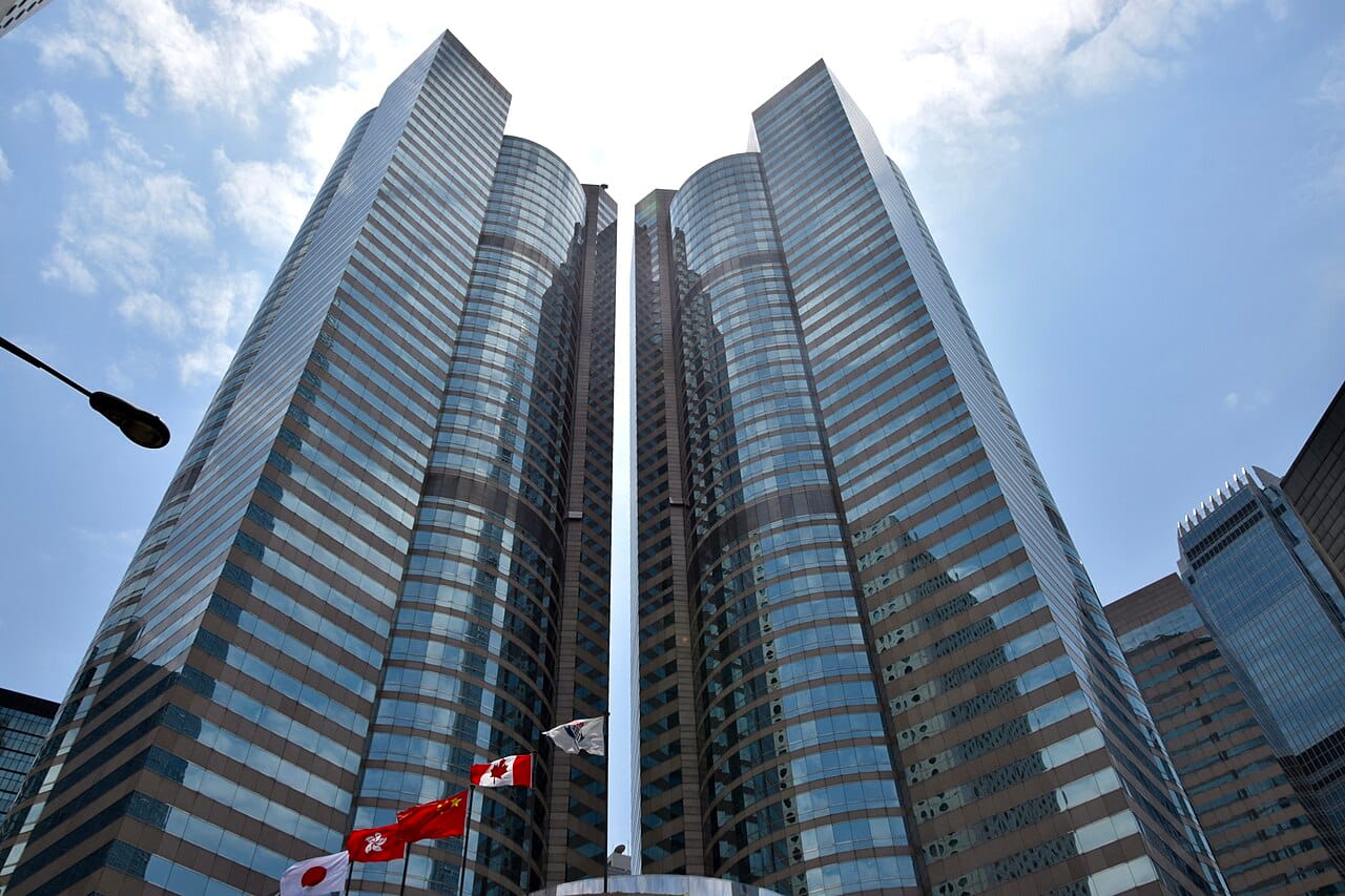 Exchange Square in Central, Hong Kong, a building complex that houses Hong Kong Stock Exchange offices (file photo).
